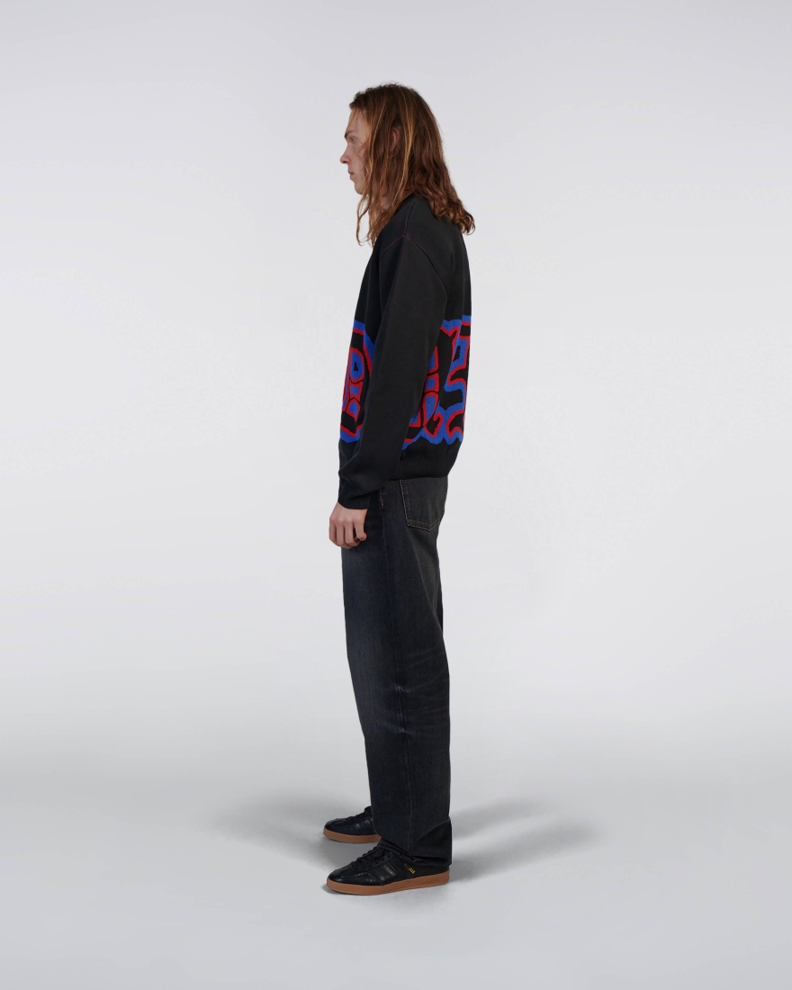 EDWIN Gothic Sweater Black