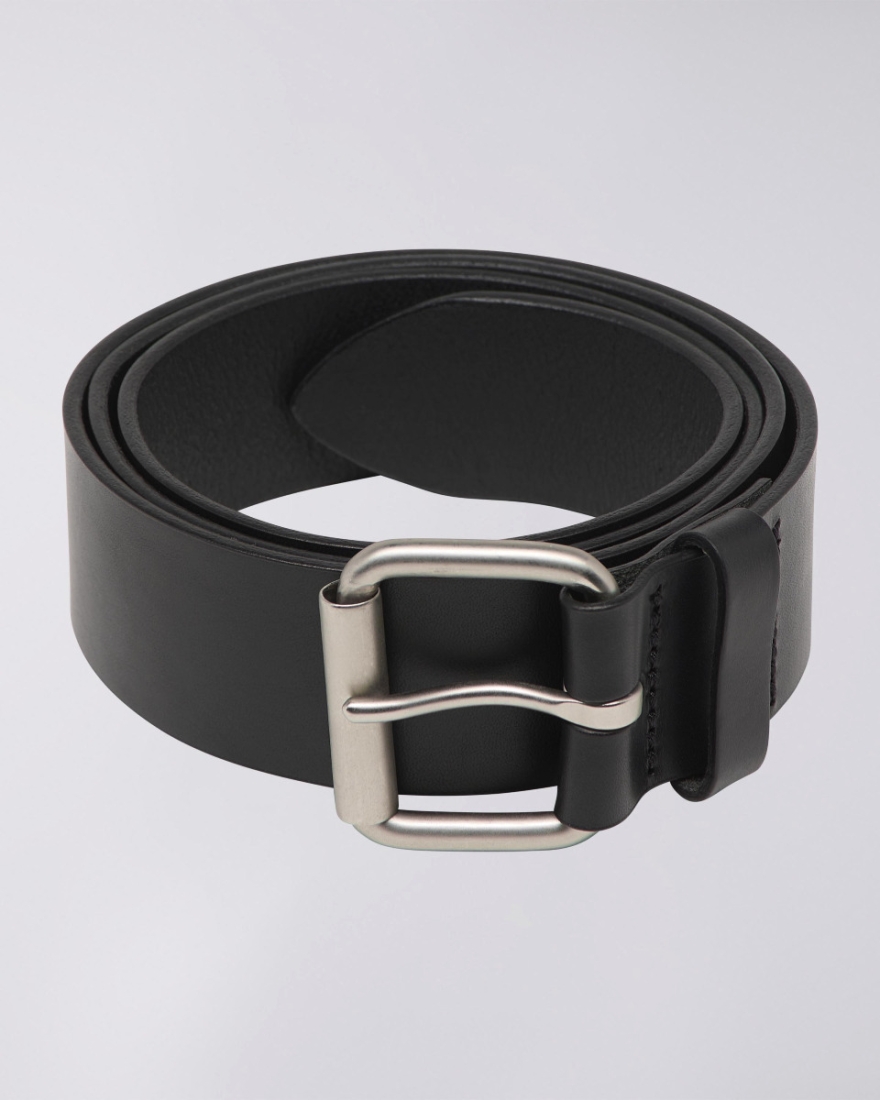 EDWIN Edwin Leather Belt Black