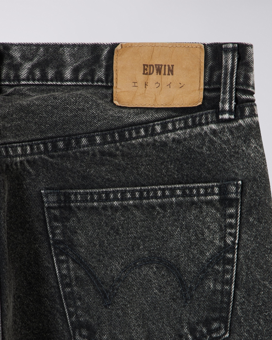 EDWIN Regular Tapered Jeans Black