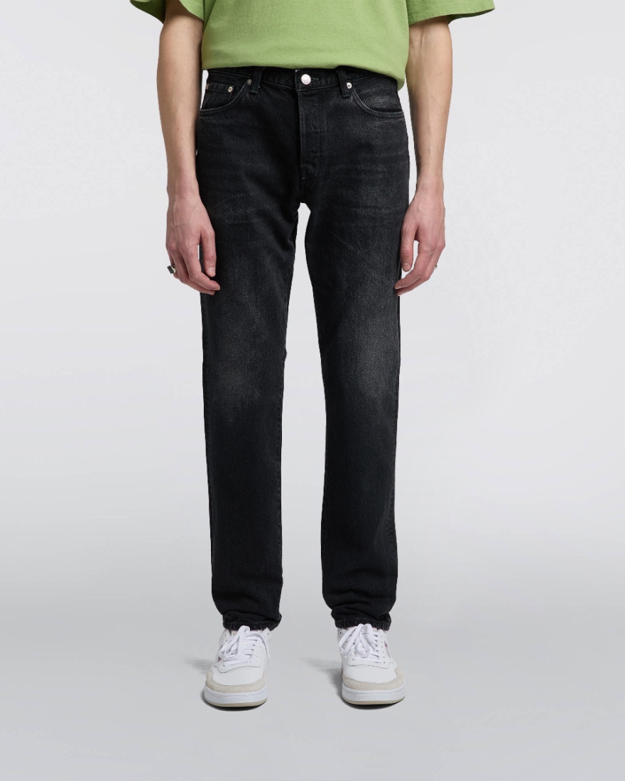 EDWIN Regular Tapered Jeans Black