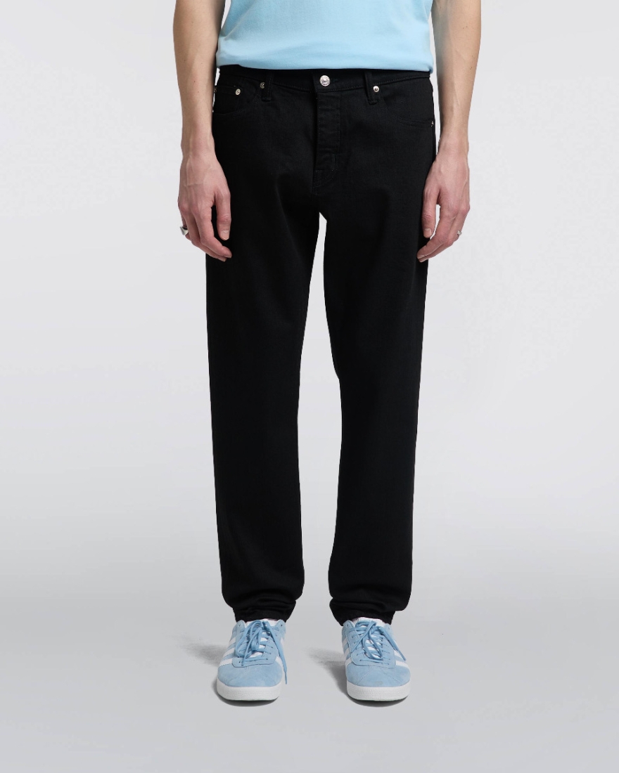 EDWIN Regular Tapered Jeans Black