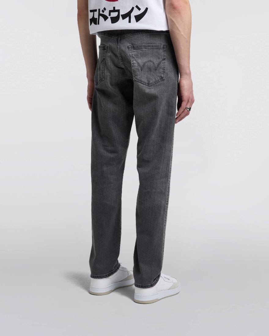 EDWIN Regular Tapered Jeans Black