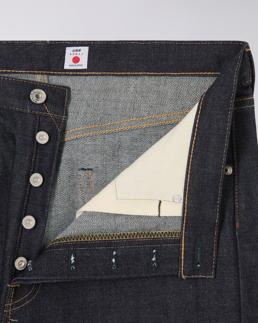 EDWIN Loose Tapered Jeans Blue