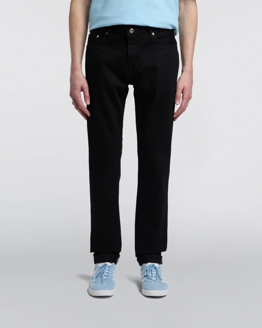EDWIN Regular Tapered Jeans Black