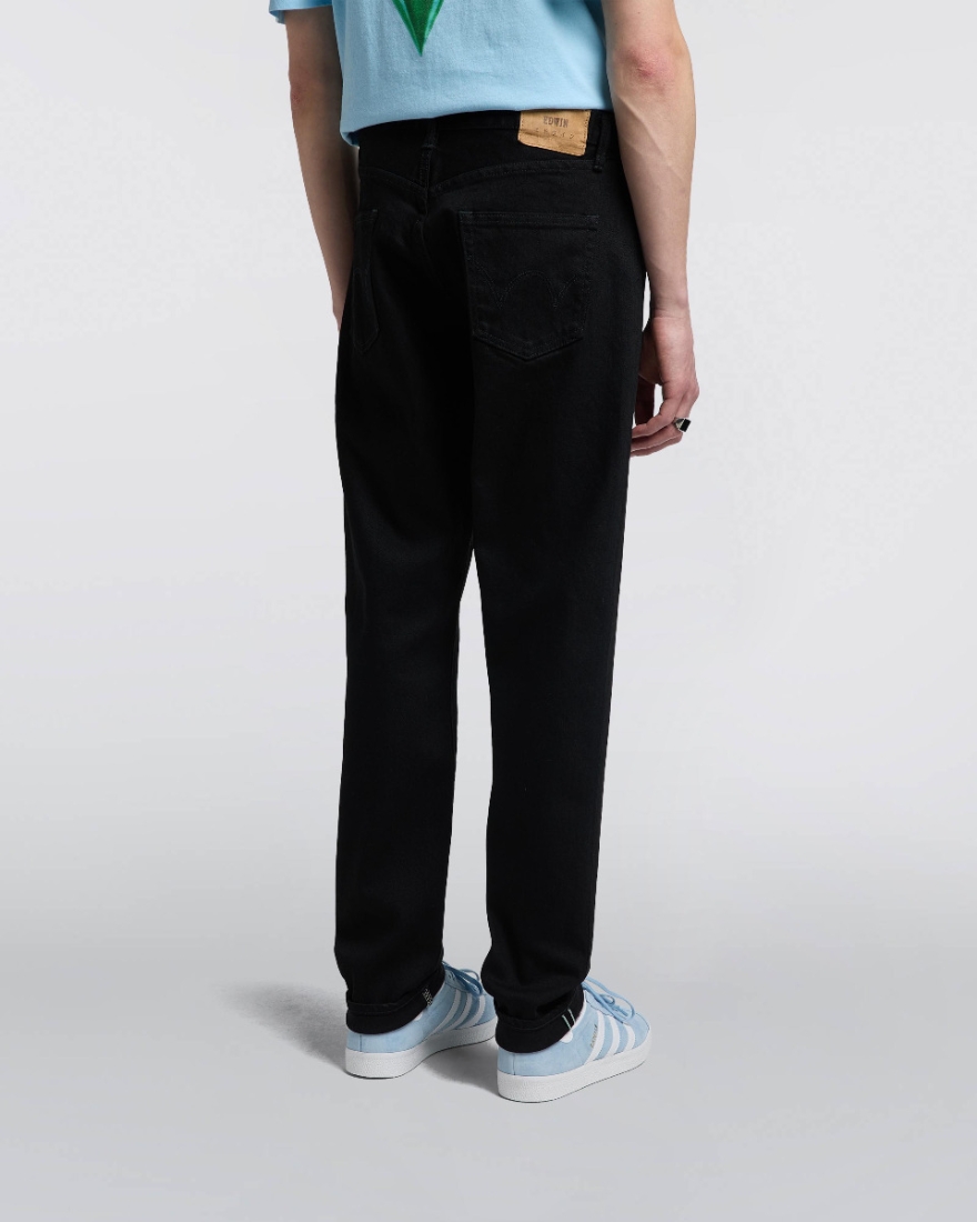 EDWIN Regular Tapered Jeans Black