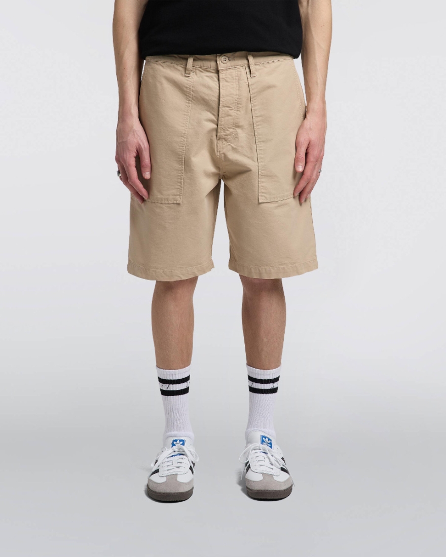 EDWIN Block Short White Pepper
