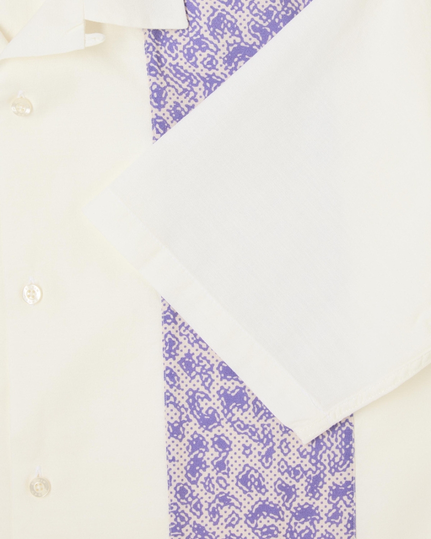 EDWIN Leo Shirt SS Whisper White