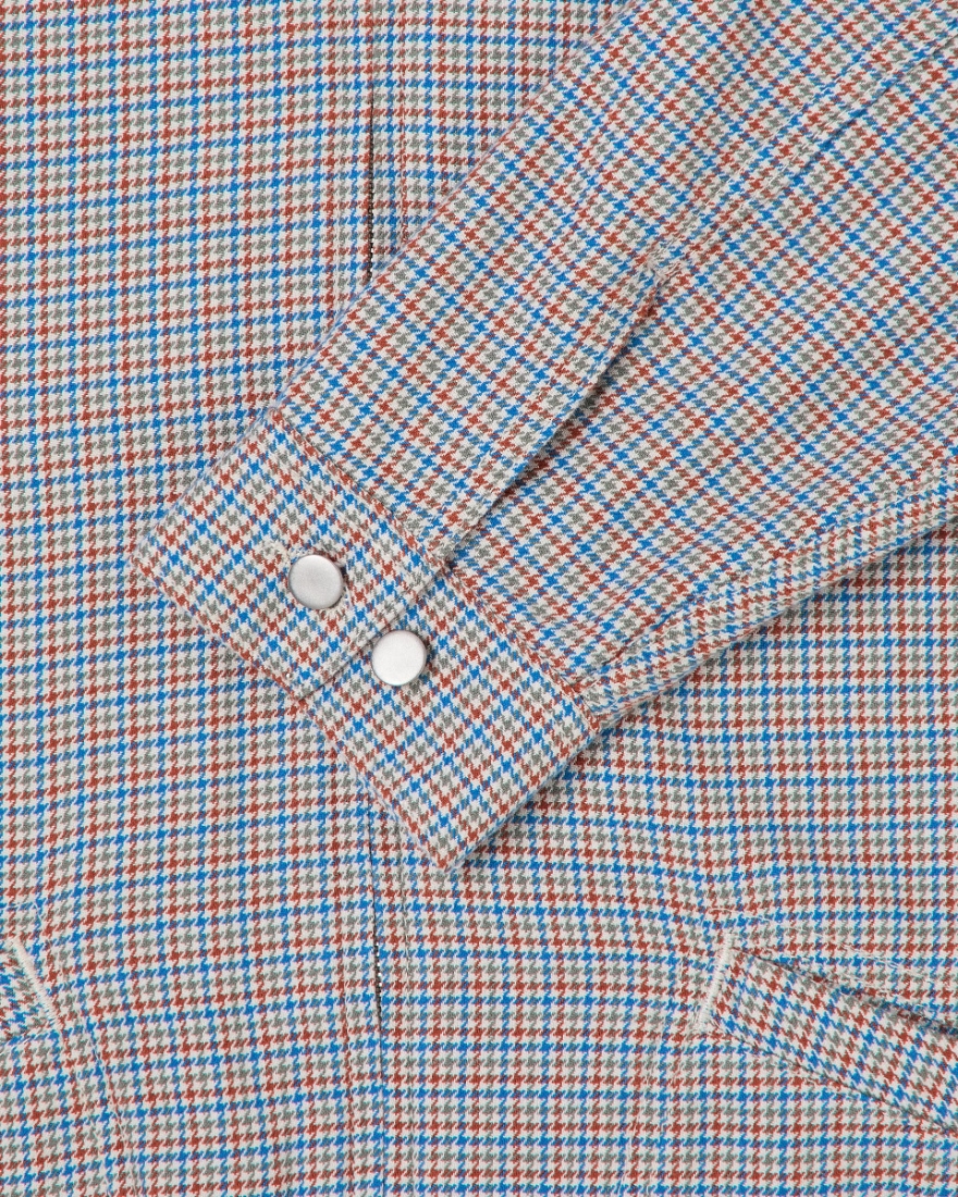 EDWIN Aaren Jacket Lined Baked Clay / Azure Blue