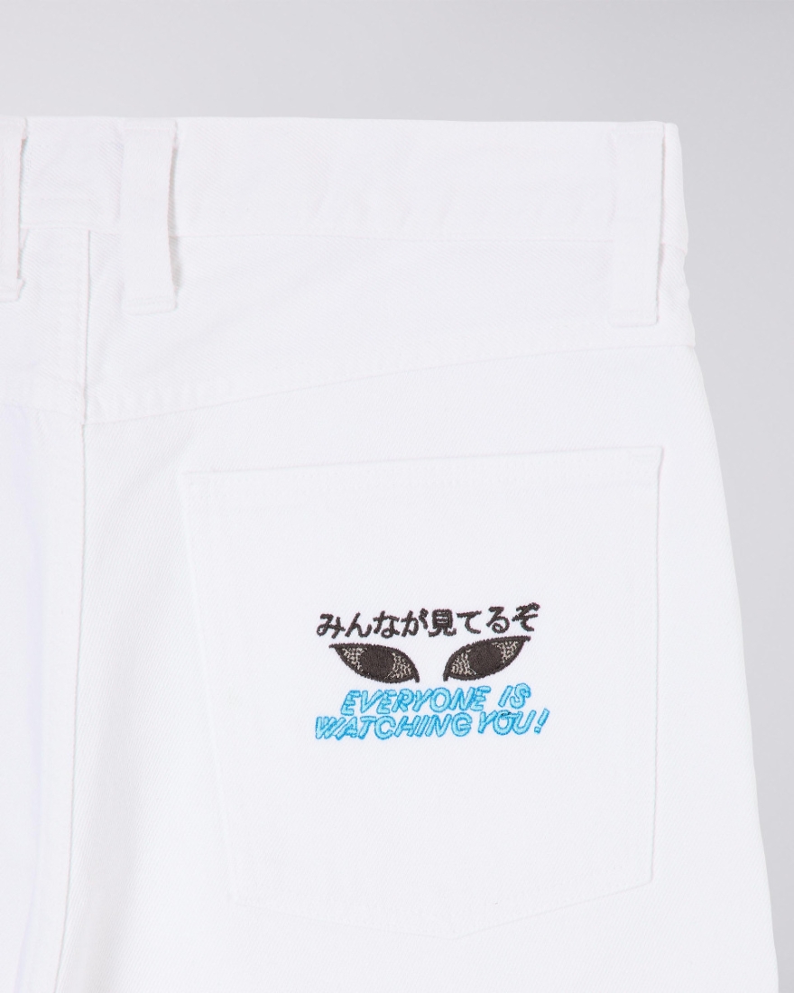 EDWIN Tyrell Pant Optic White