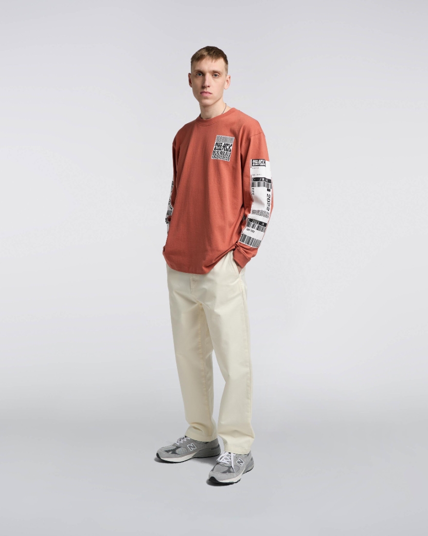 EDWIN Jaga Loose Pant Whisper White