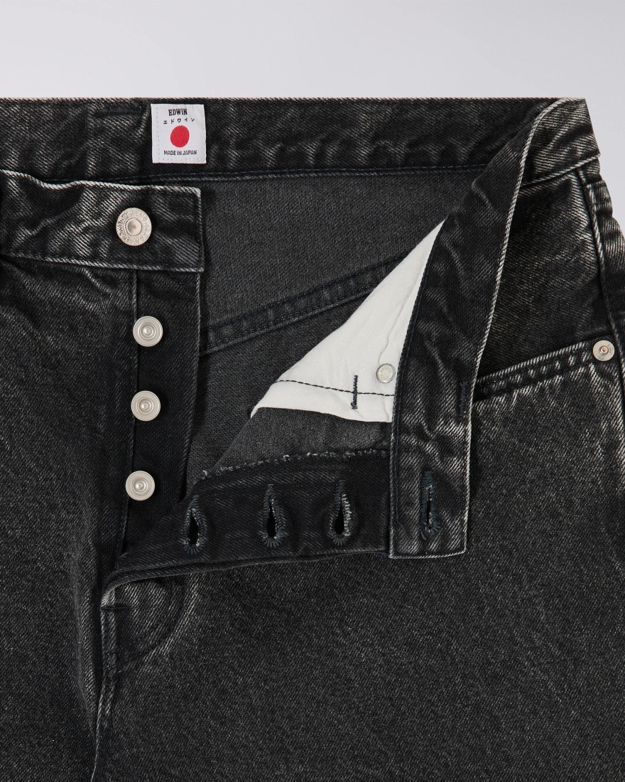 EDWIN Allover Sweater Black