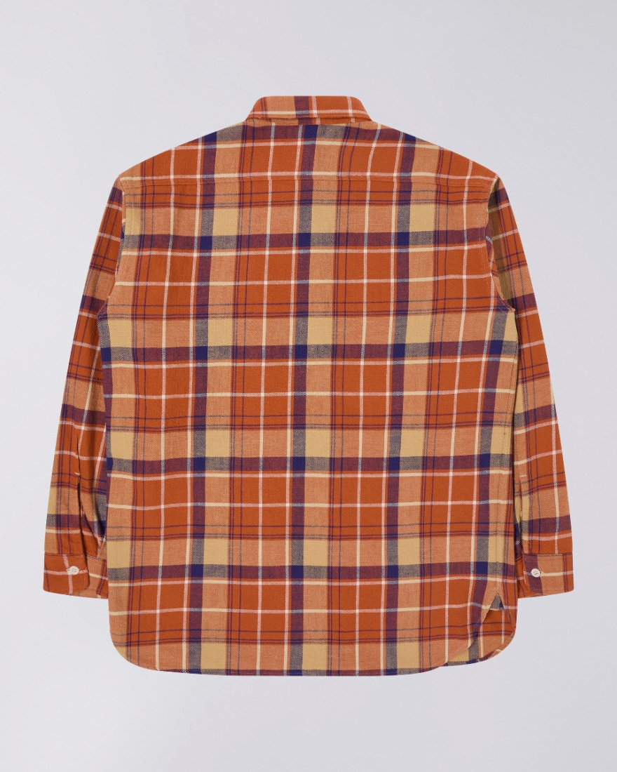 EDWIN Work Shirt Orange
