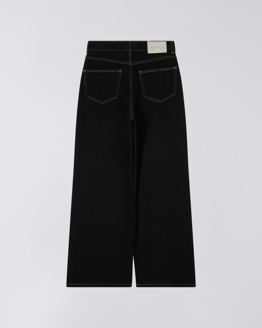 EDWIN W' Olivia Pant Black