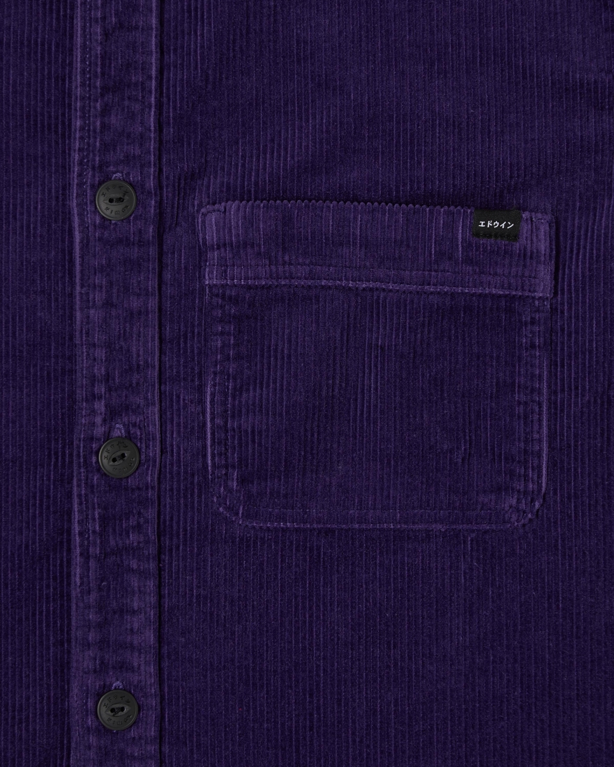 EDWIN Ander Shirt LS Parachute Purple