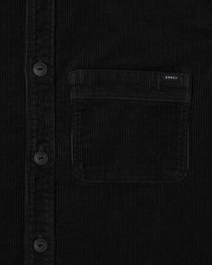 EDWIN Ander Shirt LS Black