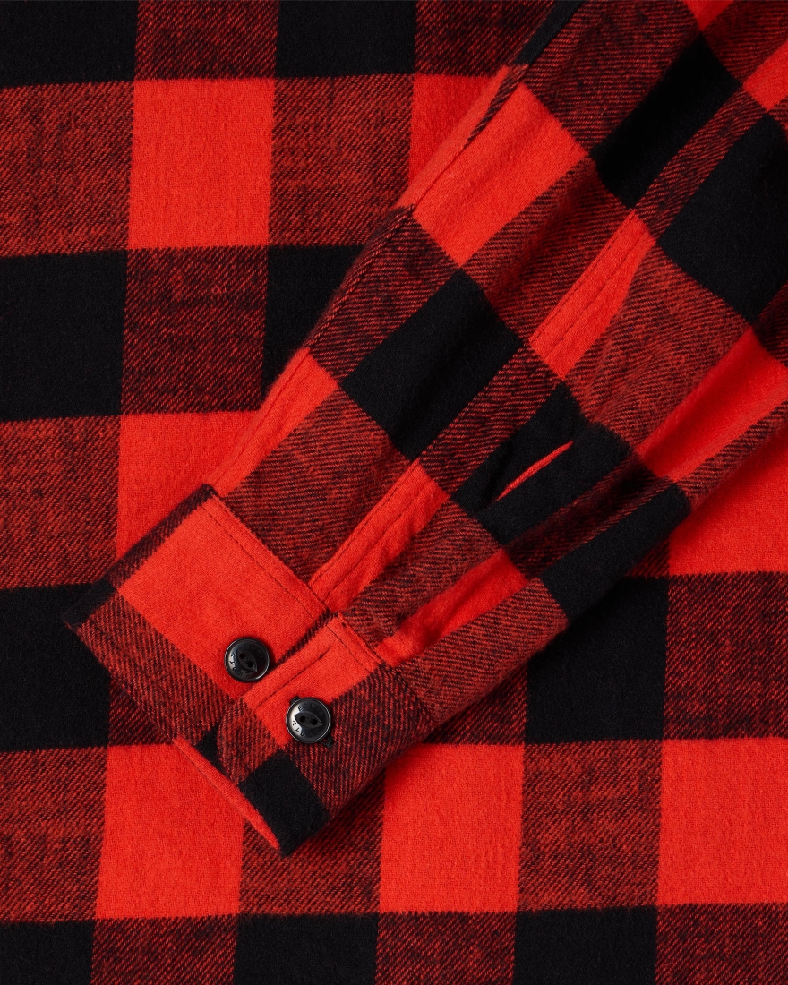 EDWIN Sebastian Shirt LS Black / Red