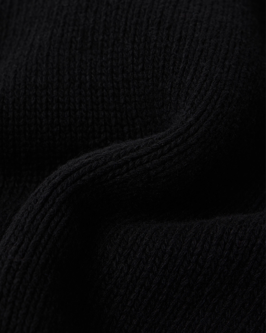 EDWIN Ellis Sweater Black / Baltic