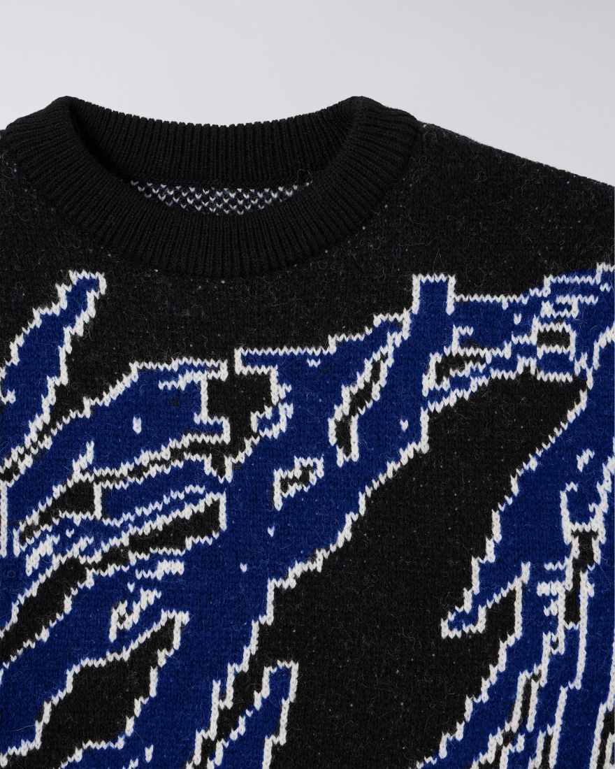 EDWIN W' Gill Sweater Black