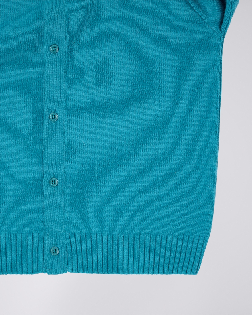 EDWIN Mars Polo Cardigan Baltic