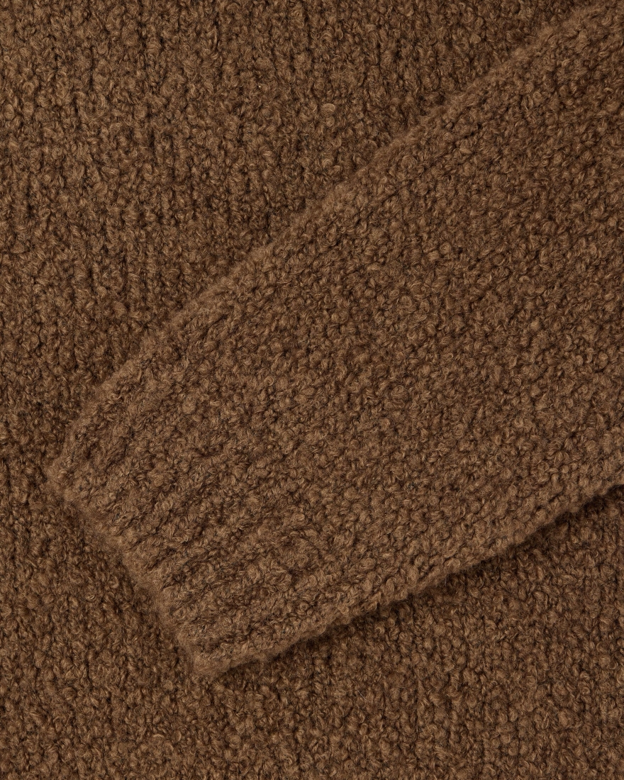 EDWIN Dun Textured Sweater Taupe