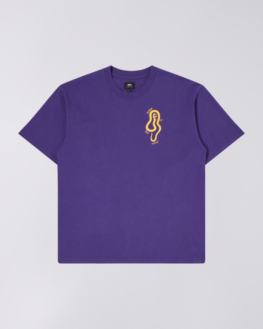 EDWIN Mind Drifter T-Shirt  Parachute Purple