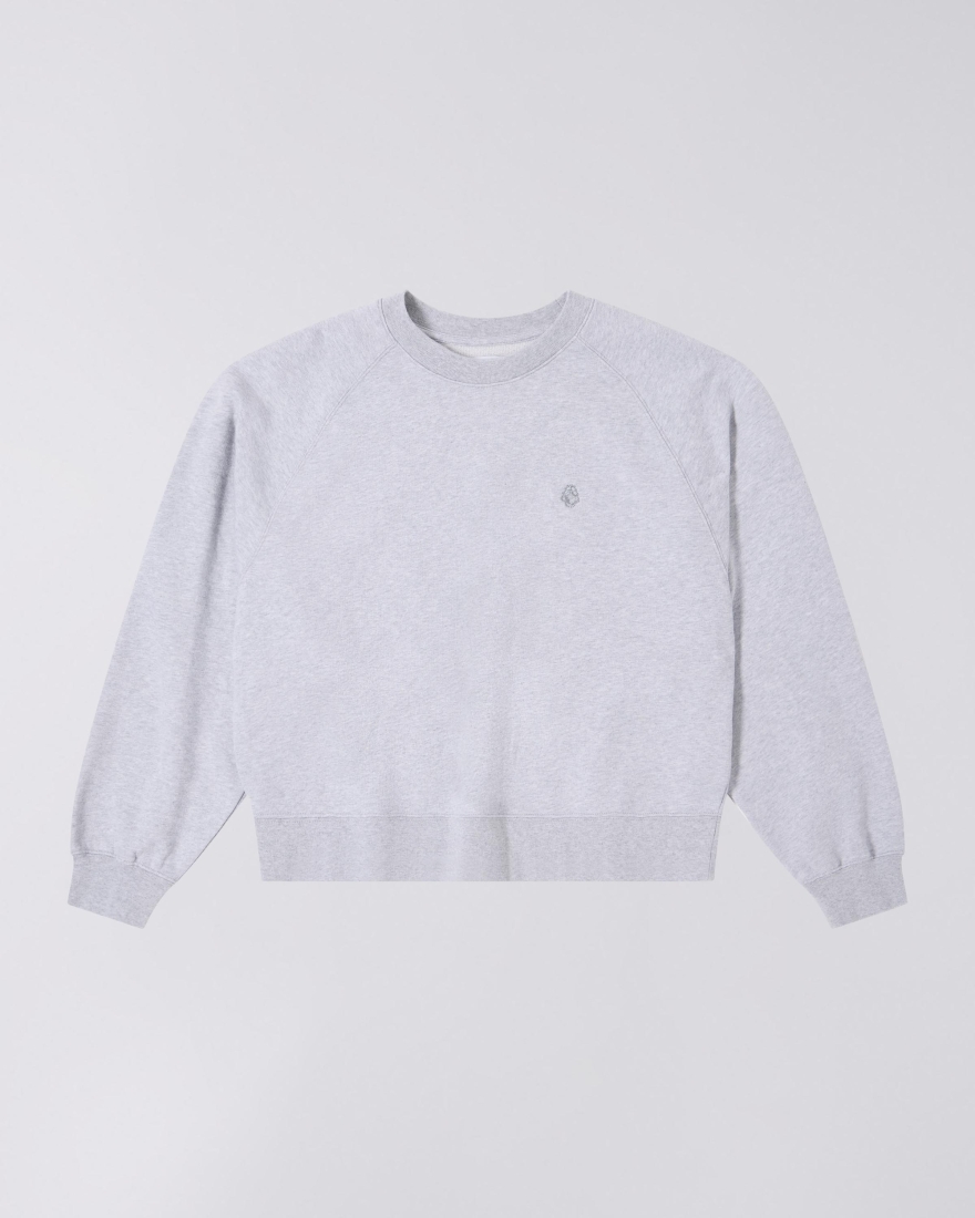 EDWIN W' Core Sweat Grey Marl