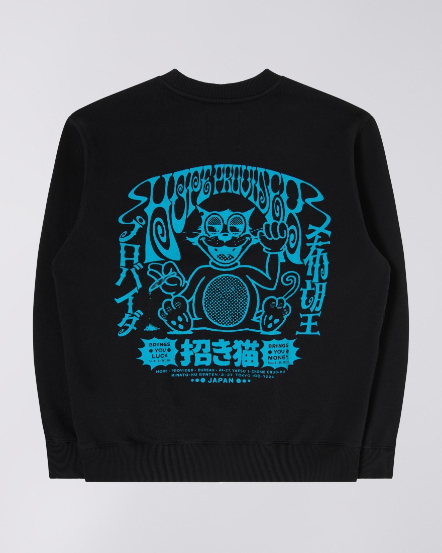 EDWIN Hope Provider Sweat Black
