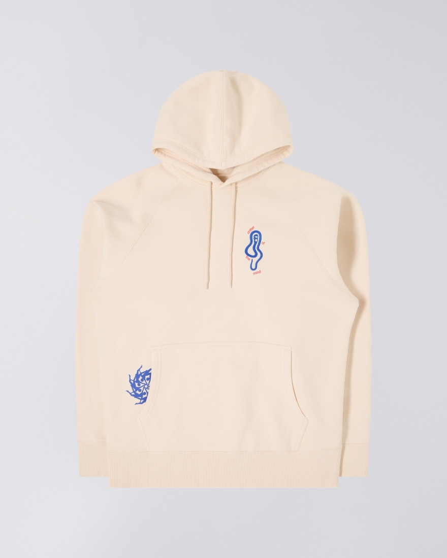 EDWIN Mind Drifter Hoodie Sweat Whitecap Gray