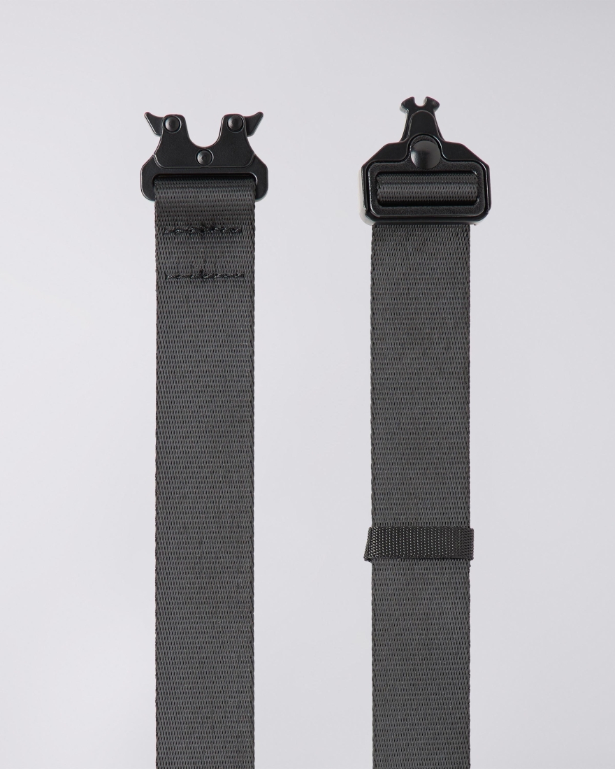 EDWIN Small Nylon Belt Black