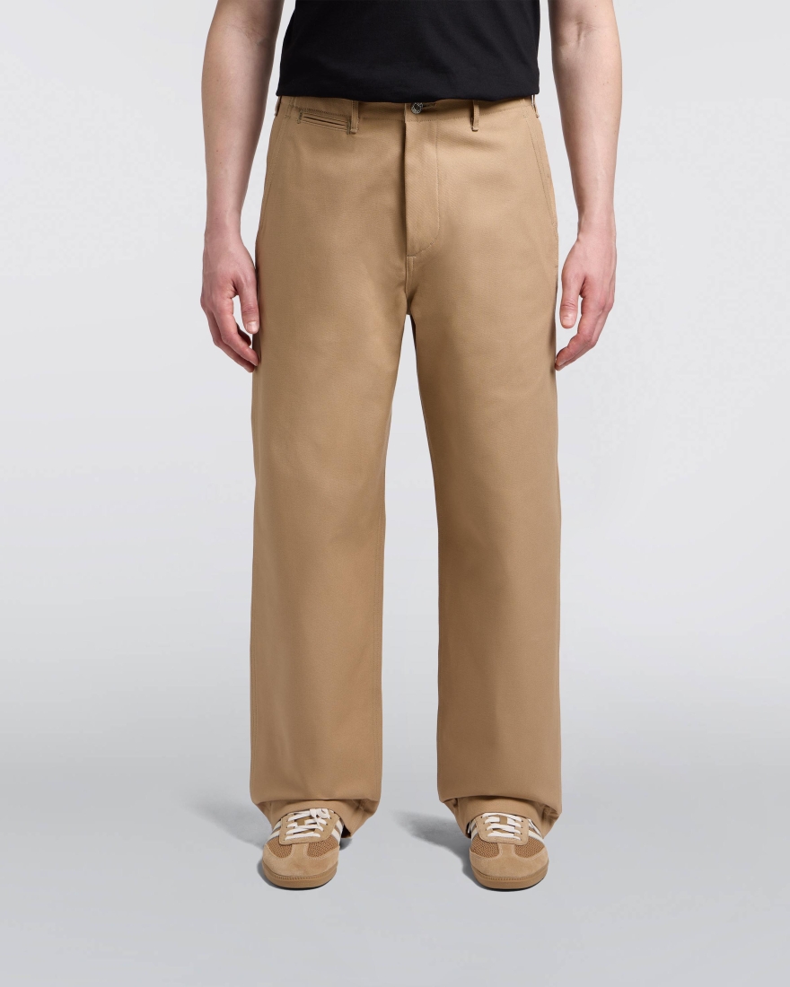 EDWIN Wide Trouser Beige
