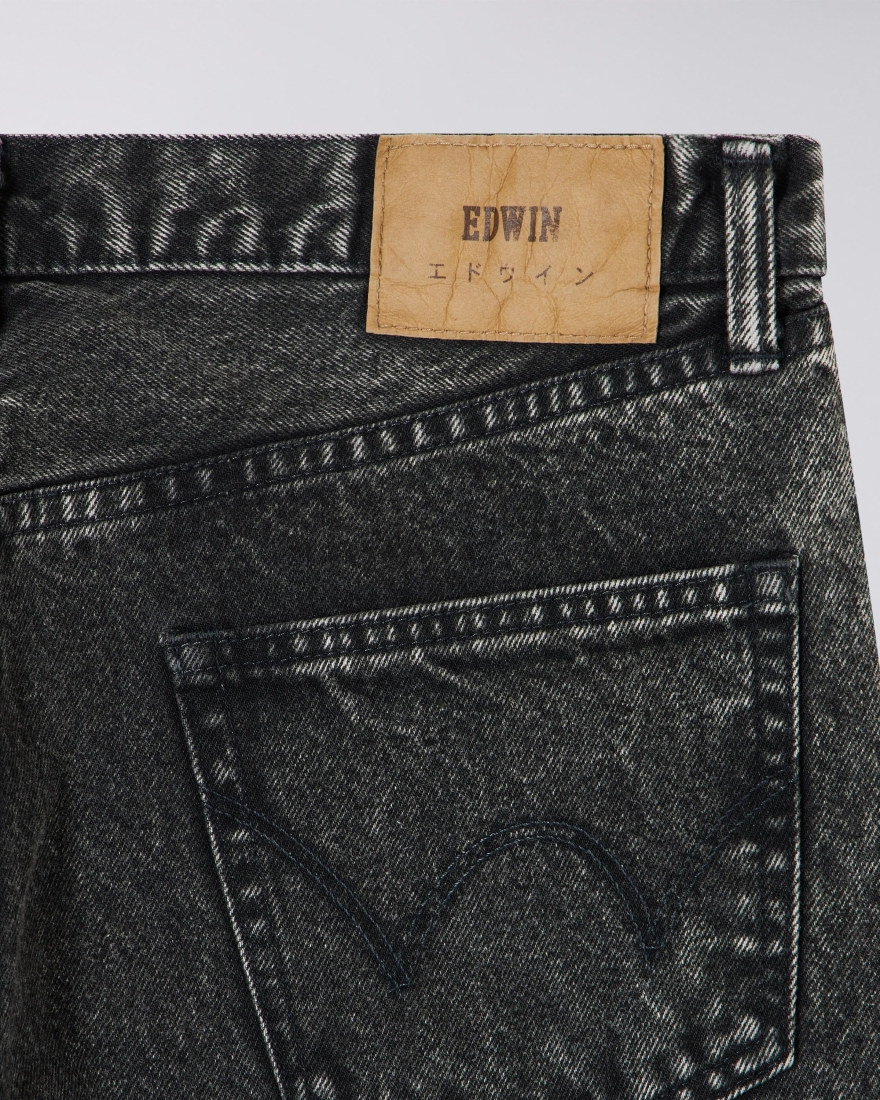EDWIN Regular Straight Jeans Black