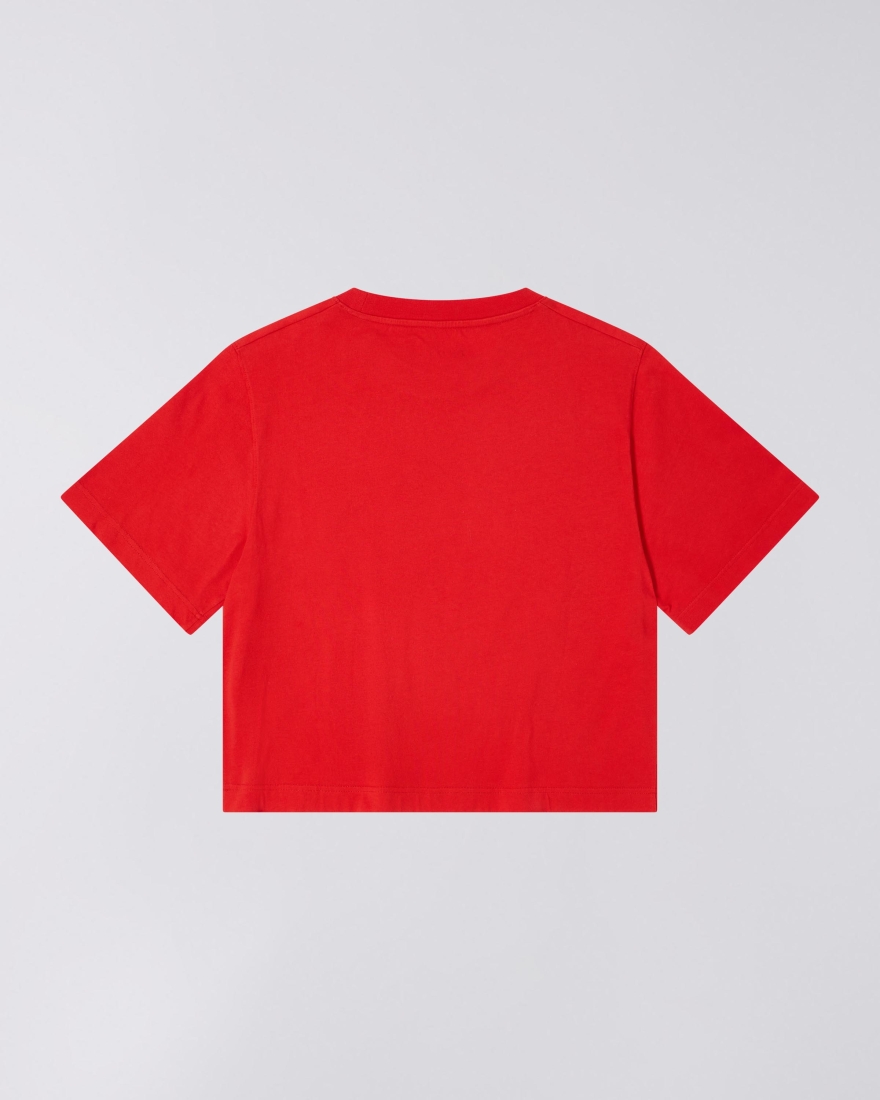 EDWIN W' Core T-Shirt  Fiery Red