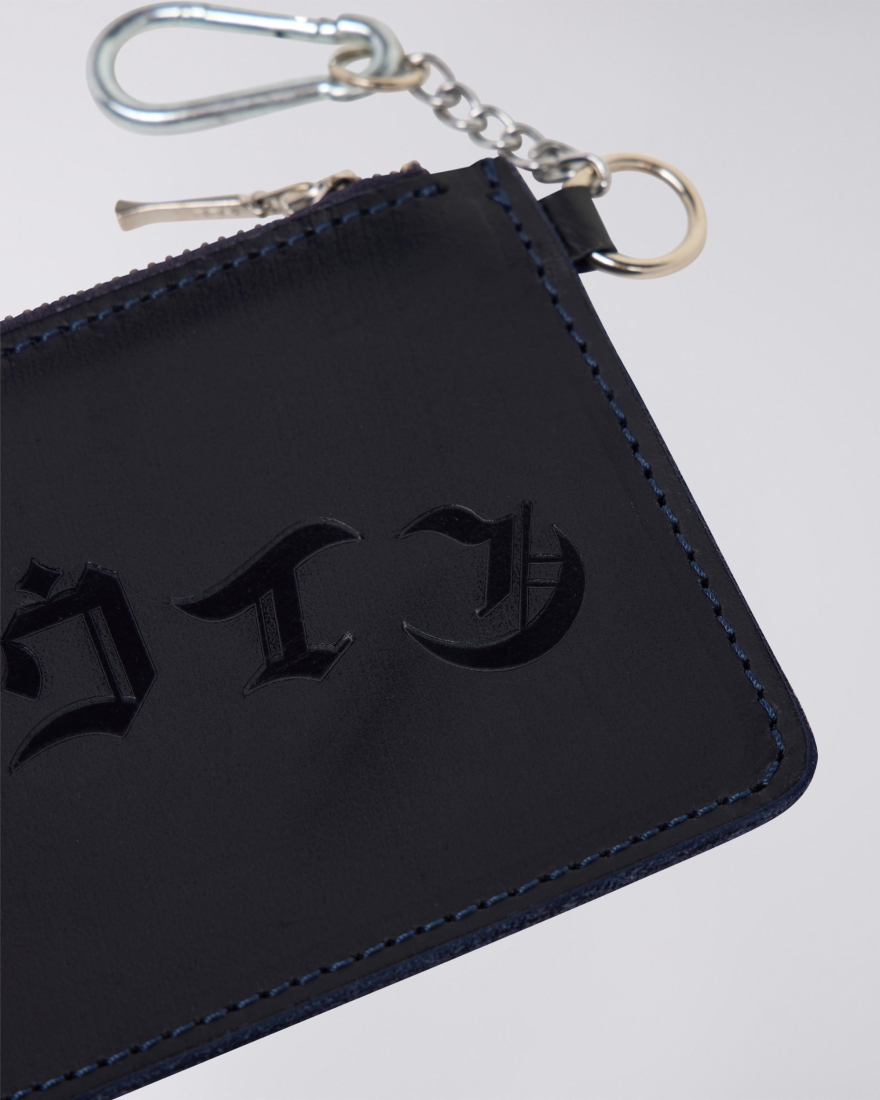 EDWIN Pouch Leather Navy