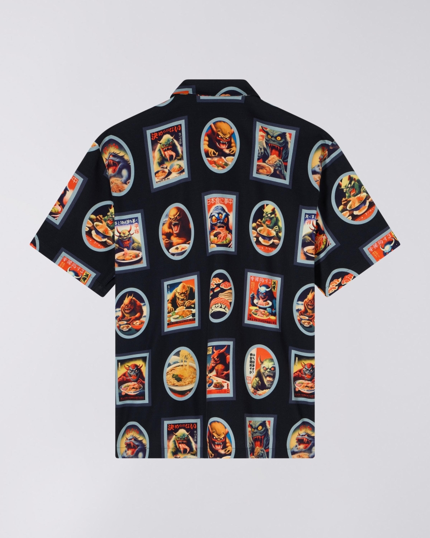 EDWIN Hara Hachi Bun Me Shirt SS Multicolor