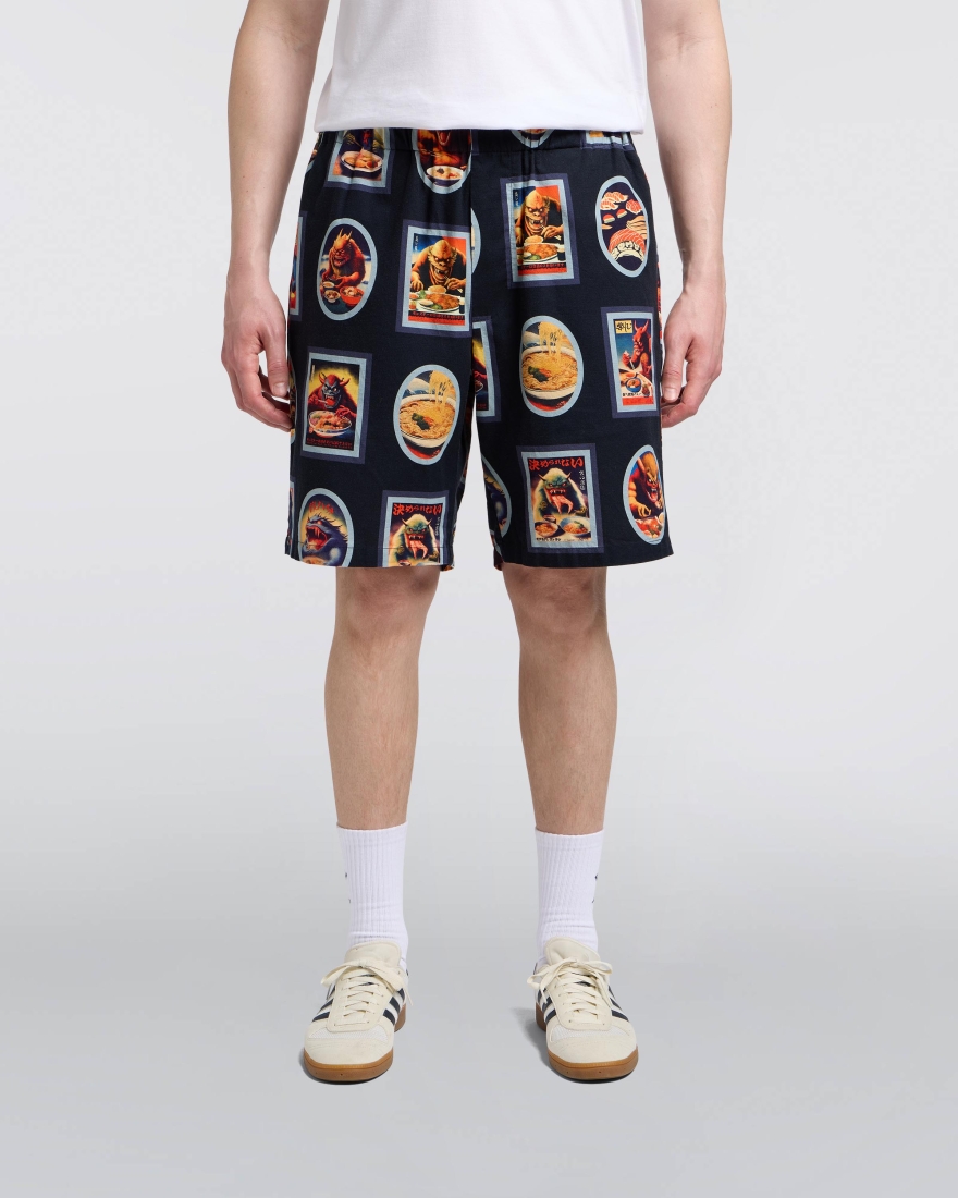 EDWIN Hara Hachi Bun Me Short Multicolor