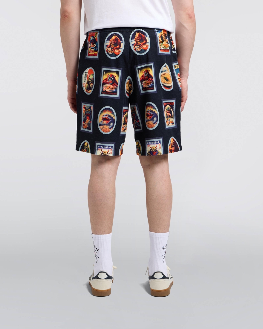 EDWIN Hara Hachi Bun Me Short Multicolor