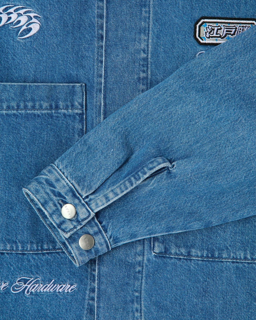 EDWIN Oshino Uniform Jacket Blue