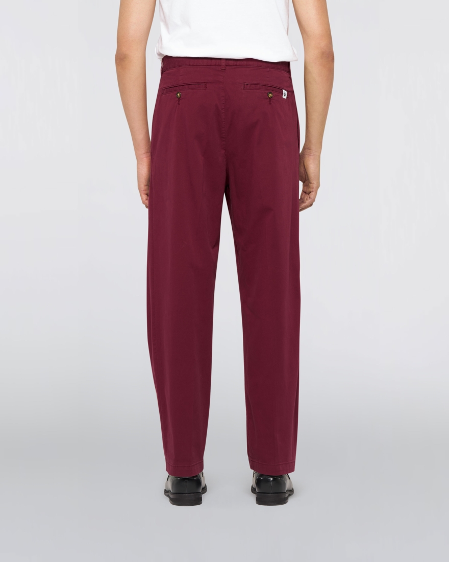 EDWIN Sorren Pant Red Plum