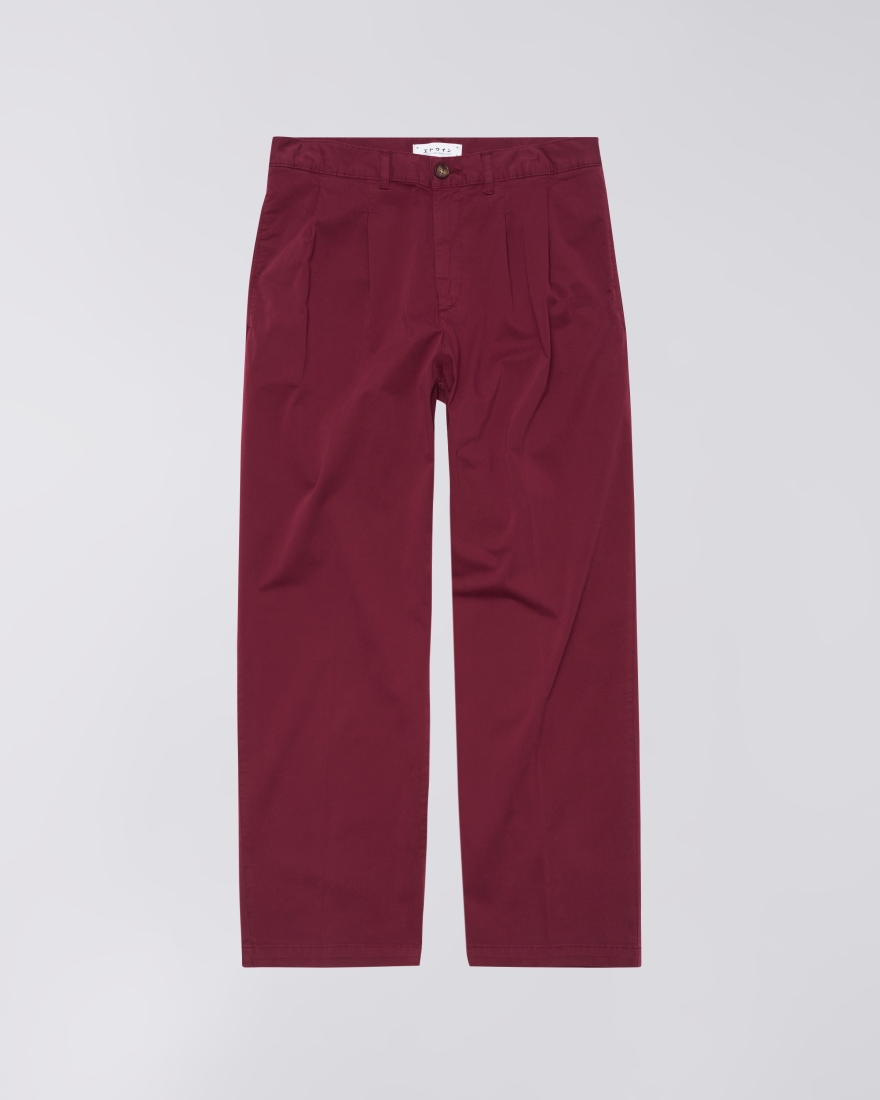 EDWIN Sorren Pant Red Plum