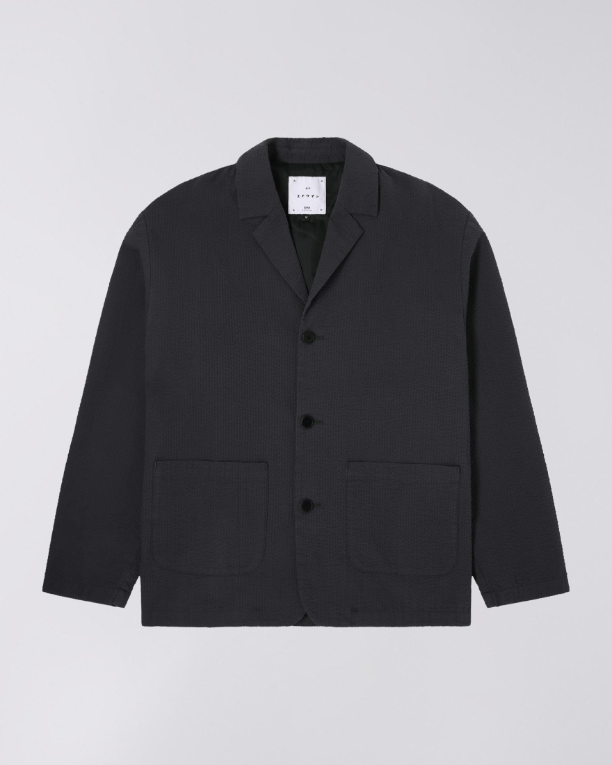 EDWIN Edison Blazer Dark Grey