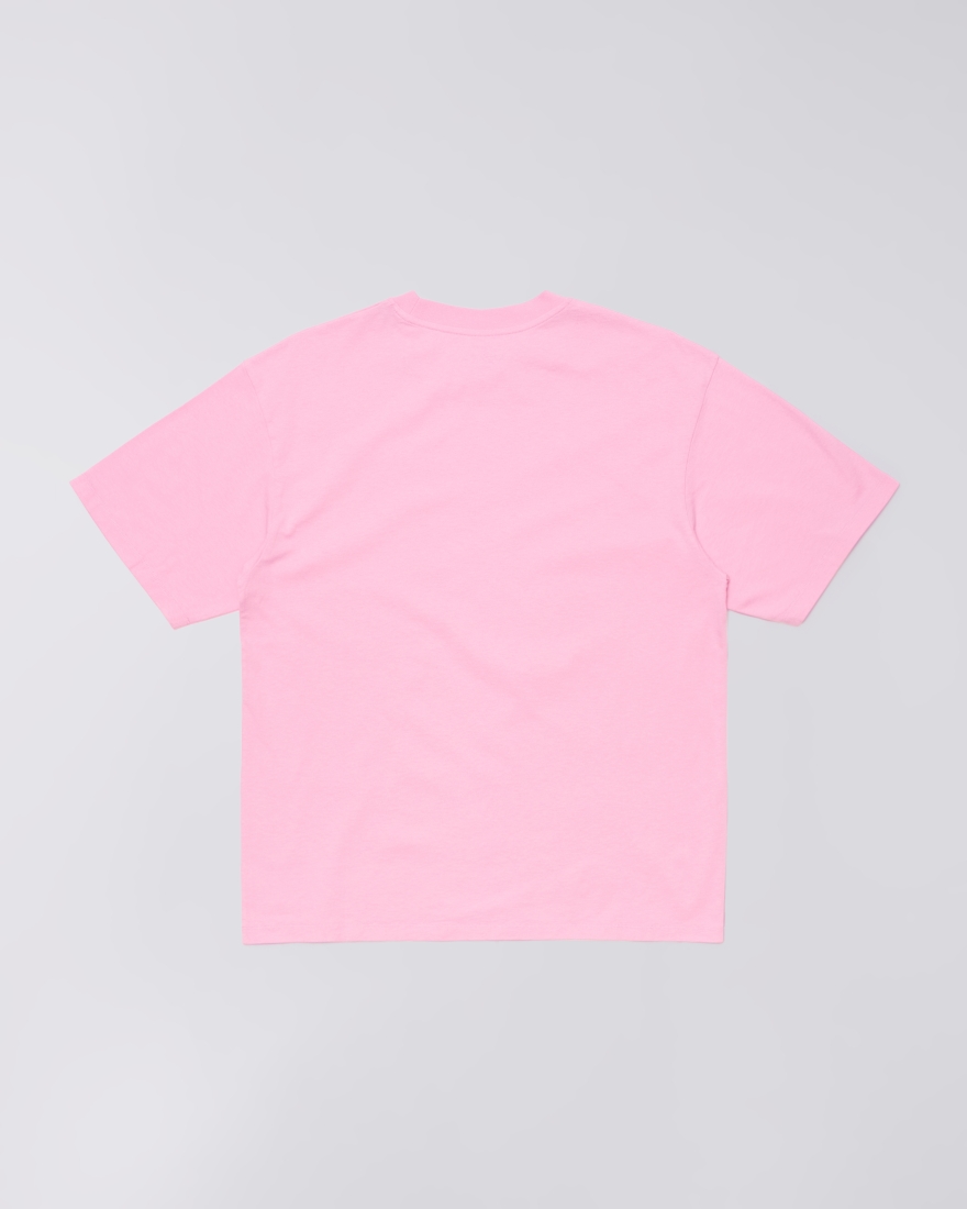 EDWIN Oversize Basic T-Shirt Begonia Pink