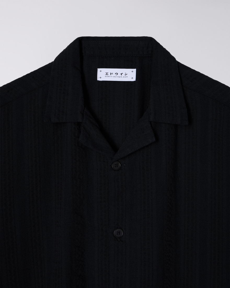 EDWIN Saga Shirt SS Black