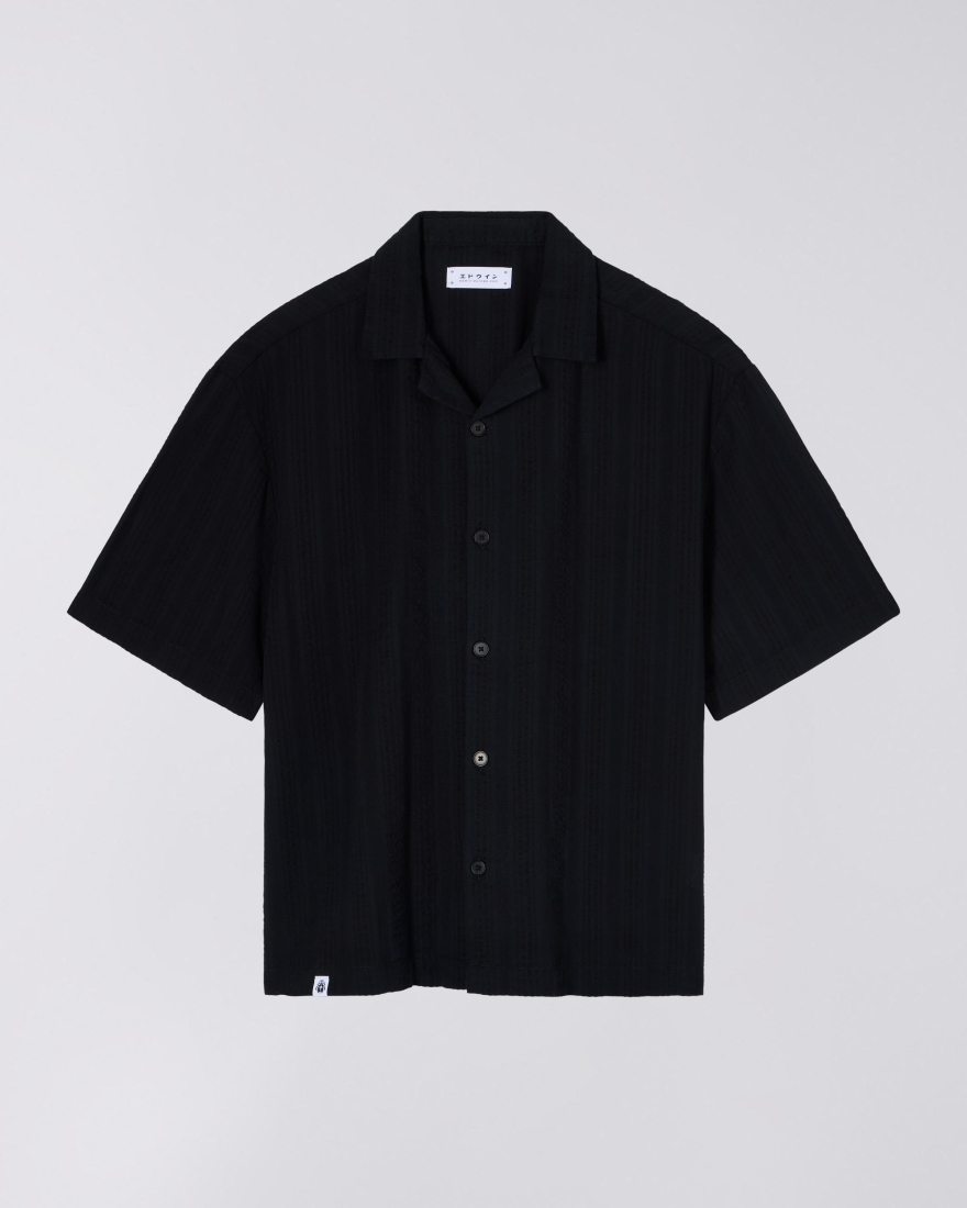 EDWIN Saga Shirt SS Black