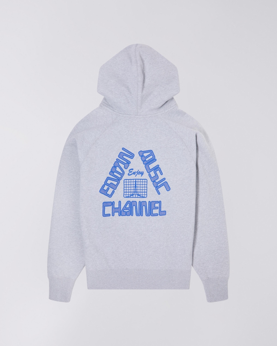 EDWIN Enjoy Hoodie Sweat Grey Marl