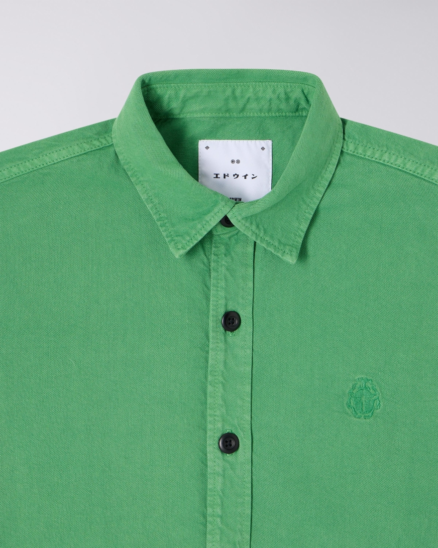 EDWIN Sebastian Shirt LS Mint Green