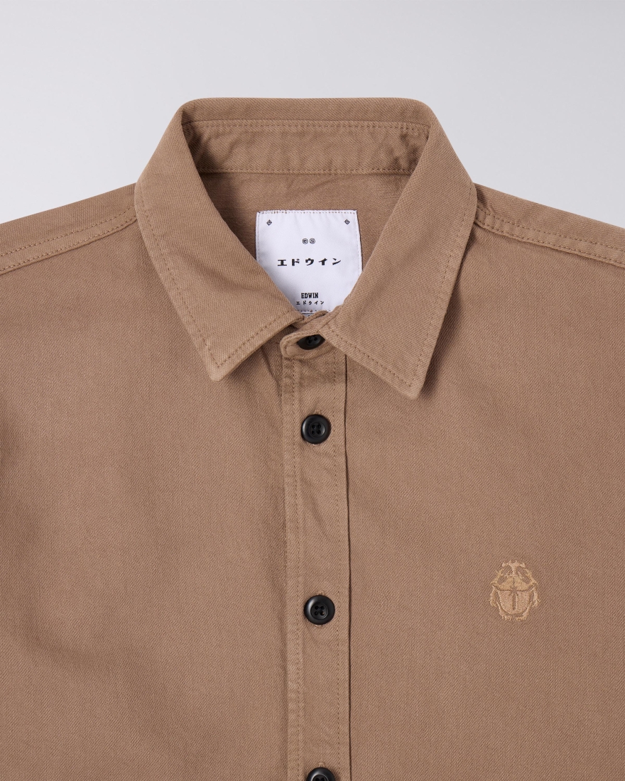 EDWIN Sebastian Shirt LS Shitake