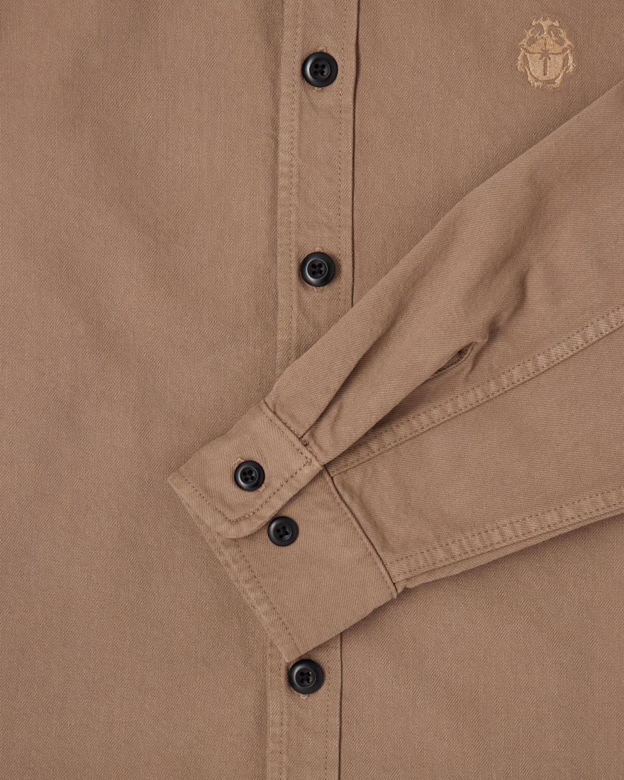 EDWIN Sebastian Shirt LS Shitake