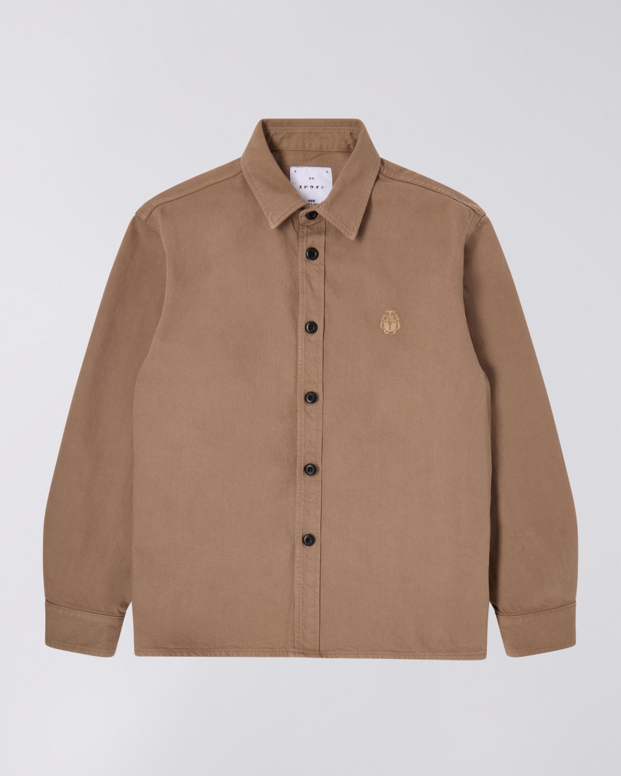 EDWIN Sebastian Shirt LS Shitake
