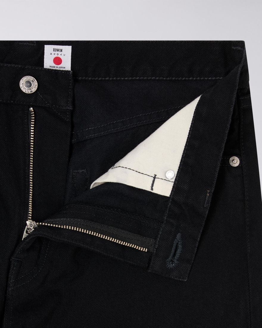 EDWIN Slim Tapered Jeans Black