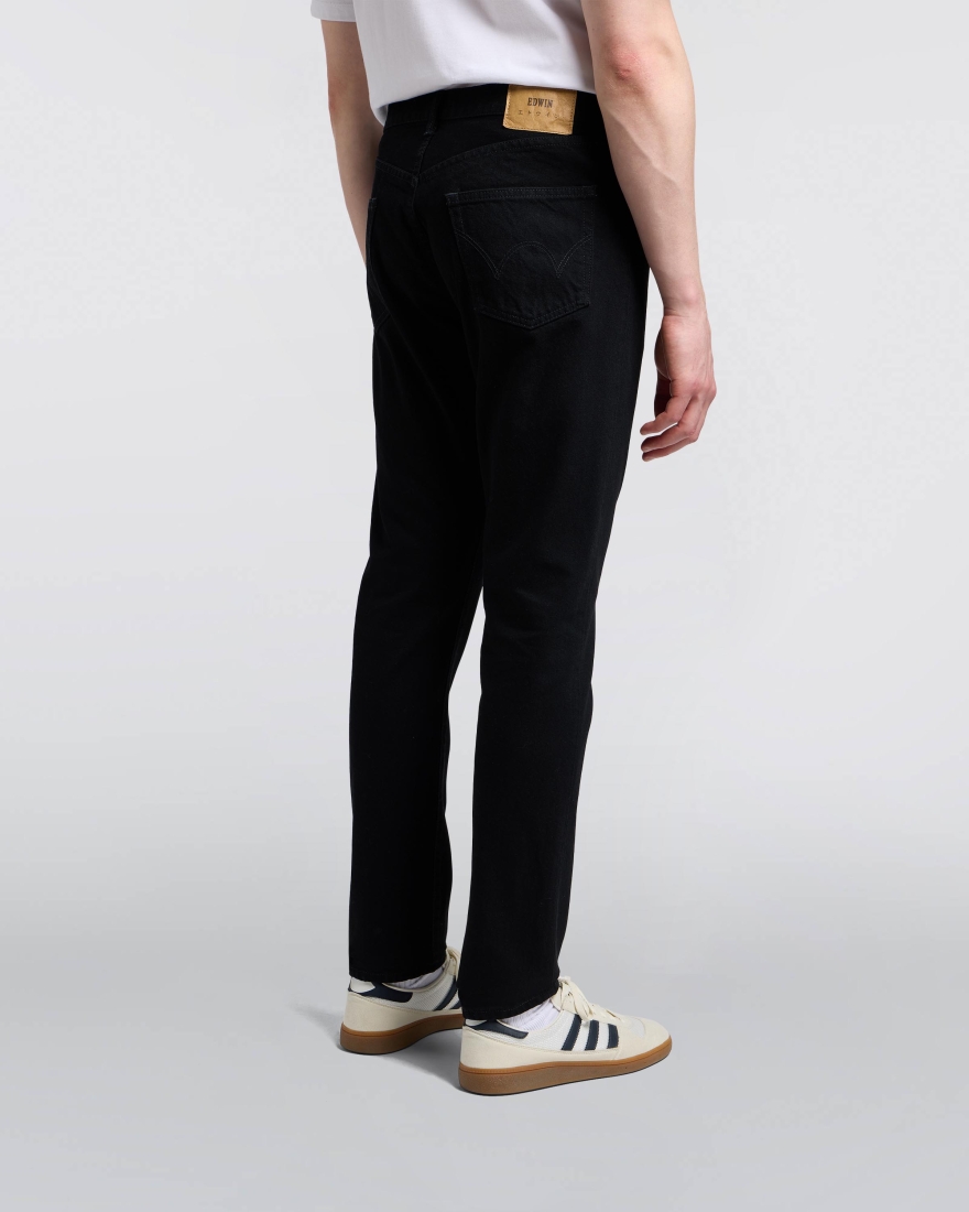 EDWIN Slim Tapered Jeans Black